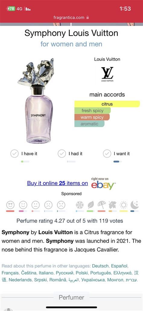 dupe of louis vuitton perfume|symphony louis vuitton perfume dupe.